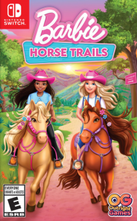 Barbie: Horse Trails PAL Nintendo Switch PAL box art