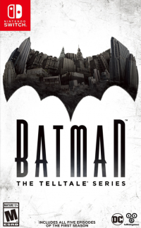 Batman: The Telltale Series Nintendo Switch box art