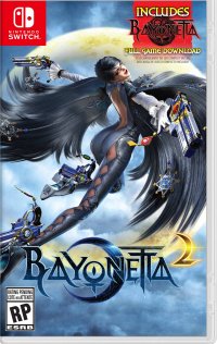 Bayonetta 2 + Bayonetta Nintendo Switch  box art