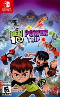 Ben 10: Power Trip PAL Nintendo Switch PAL box art