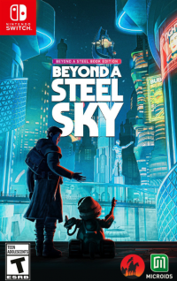 Beyond a Steel Sky Nintendo Switch US box art