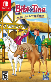 Bibi & Tina At The Horse Farm PAL Nintendo Switch PAL box art