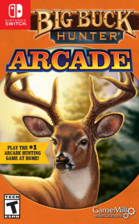 Big Buck Hunter Arcade PAL Nintendo Switch PAL box art
