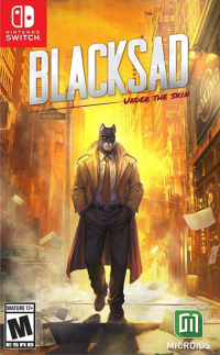 Blacksad under the skin PAL Nintendo Switch PAL box art