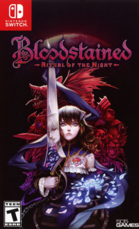 Bloodstained: Ritual of the Night Nintendo Switch US box art