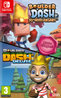 Boulder Dash: Ultimate Collection PAL Nintendo Switch PAL box art