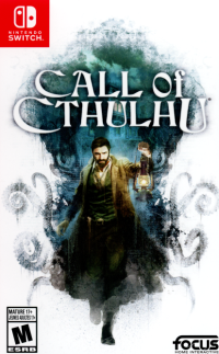 Call Of Cthulhu PAL Nintendo Switch PAL box art