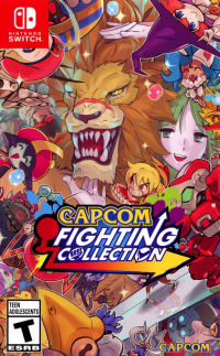 Capcom Fighting Collection Nintendo Switch US box art