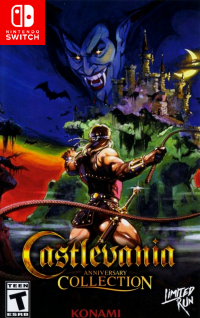Castlevania Anniversary Collection Nintendo Switch US box art