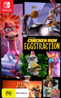 Chicken Run: Eggstraction PAL Nintendo Switch PAL box art
