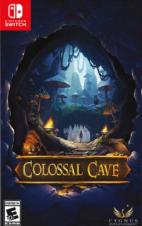 Colossal Cave Nintendo Switch US box art