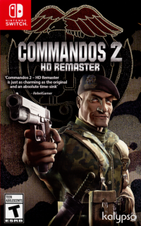 Commandos 2 HD Remaster Nintendo Switch US box art