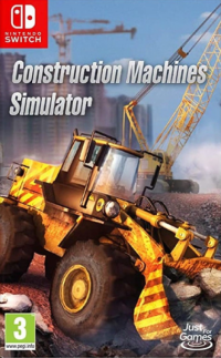 Construction Machines Simulator PAL Nintendo Switch PAL box art