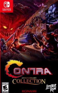 Contra Anniversary Collection Nintendo Switch US box art