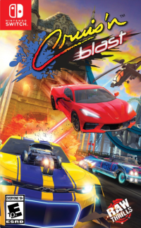 Cruis'n Blast Nintendo Switch US box art