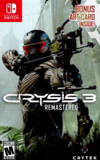 Crysis 3 Remastered Nintendo Switch US box art