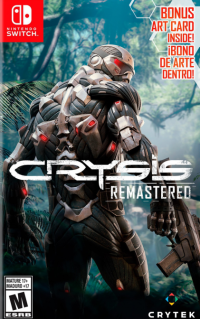 Crysis Remastered Nintendo Switch US box art