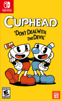 Cuphead PAL Nintendo Switch PAL box art
