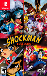 Cyber Citizen Shockman Collection Nintendo Switch box art