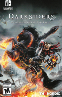 Darksiders: Warmastered Edition PAL Nintendo Switch PAL box art