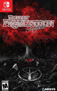 Deadly Premonition Origins PAL Nintendo Switch PAL box art