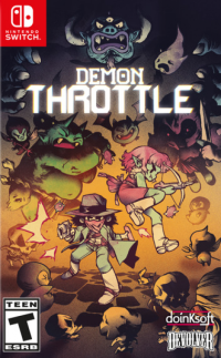Demon Throttle Nintendo Switch  box art