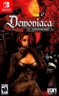Demoniaca: Everlasting Night Nintendo Switch  box art
