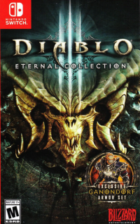 Diablo III Eternal Collection Nintendo Switch US box art