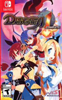 Disgaea 1 Complete Nintendo Switch  box art