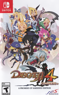 Disgaea 4 Complete+ Nintendo Switch  box art