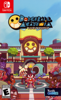 Dodgeball Academia PAL Nintendo Switch box art