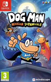 Dog Man: Mission Impawsible PAL Nintendo Switch PAL box art