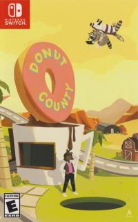 Donut County Nintendo Switch  box art