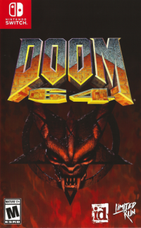 Doom 64 Nintendo Switch US box art