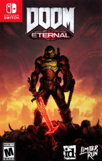 Doom Eternal Nintendo Switch box art