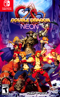Double Dragon Neon Nintendo Switch  box art
