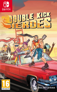 Double Kick Heroes PAL Nintendo Switch PAL box art