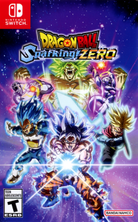 Dragon Ball: Sparking Zero Nintendo Switch US box art