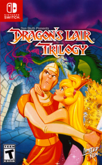 Dragon's Lair Trilogy Nintendo Switch US box art