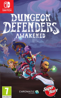Dungeon Defenders Awakened PAL Nintendo Switch PAL box art