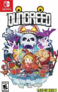 Dungreed Nintendo Switch  box art
