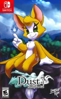 Dust: An Elysian Tail Nintendo Switch US box art