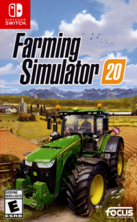 Farming Simulator 20 Nintendo Switch  box art