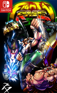 Fight'N Rage Nintendo Switch US box art