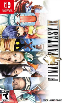 Final Fantasy IX Nintendo Switch US box art