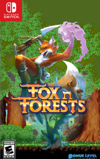 Fox n Forests PAL Nintendo Switch PAL box art