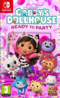 Gabby's Dollhouse: Ready To Party PAL Nintendo Switch PAL box art