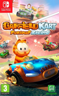 Garfield Kart: Furious Racing Nintendo Switch US box art