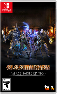Gloomhaven: Mercenaries Edition Nintendo Switch US box art