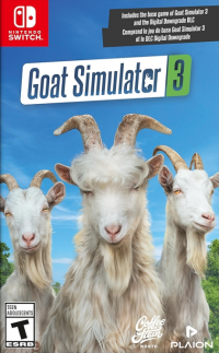 Goat Simulator 3 Nintendo Switch US box art
